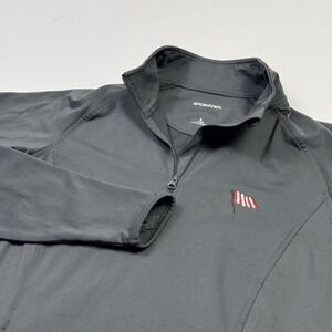 Boston Golf Club Sport-Tek 1/4 Zip Golf Shirt‎ Long Sleeve Gray Women's Small